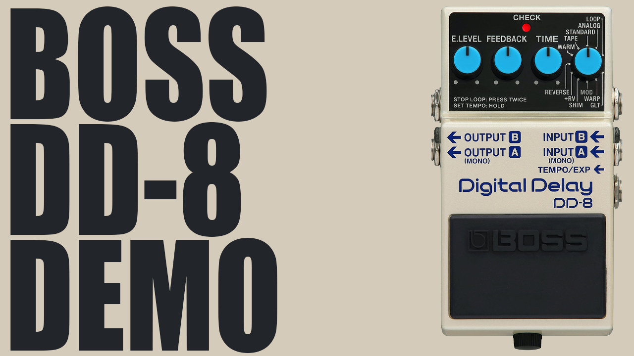 Watch BOSS - DD-8 Digital Delay - Demo on Amazon Live
